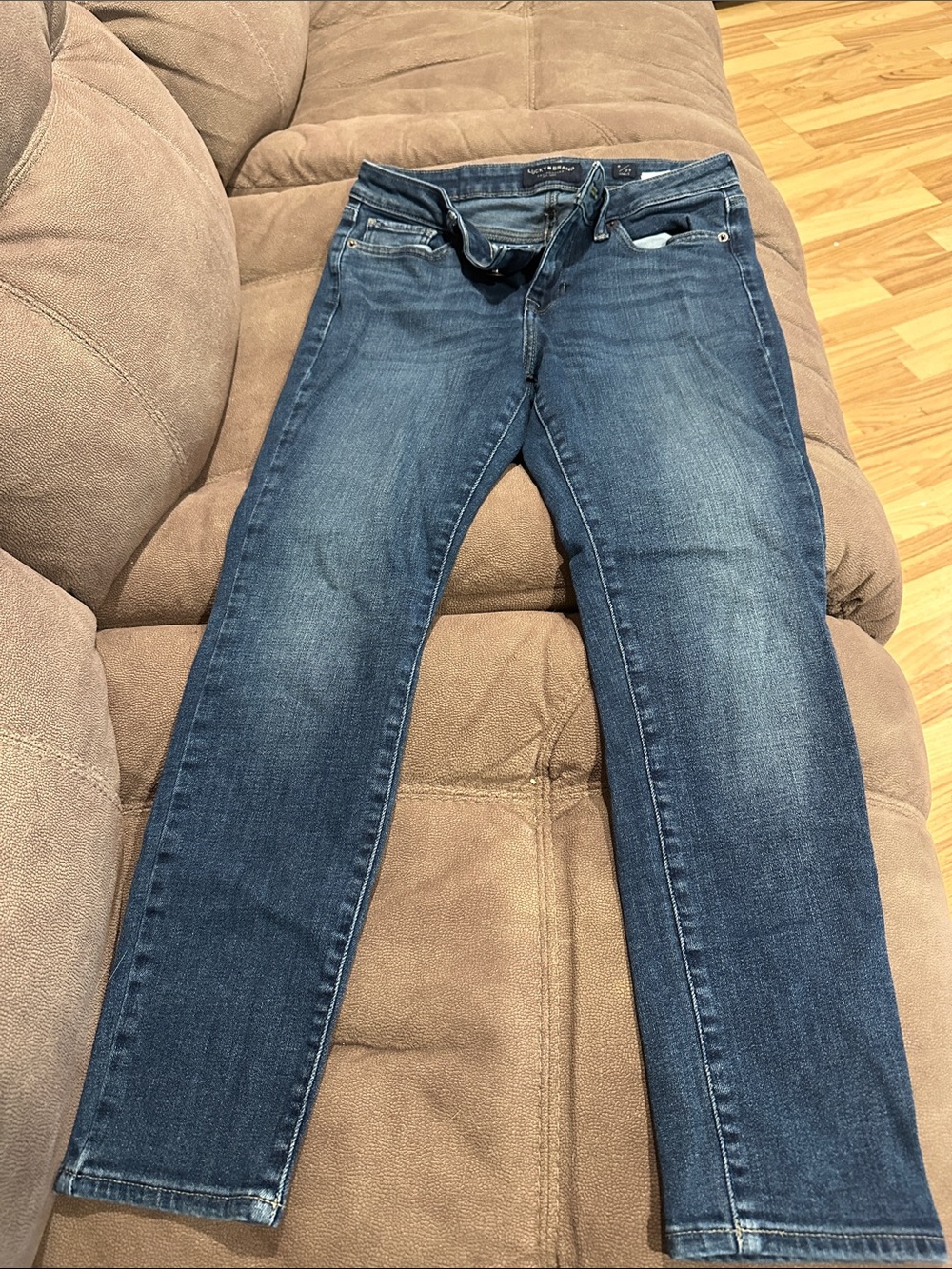 Lucky Brand Midnight Blue Women's Skinny Jeans